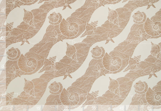 Magic Island Beige Crepe