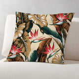 Bird of Paradise Natural Crepe Barkcloth  Hawaii Barkcloth Trendtex Fabrics Upholstery Drapery Hawaiian Patio, Outdoor, Wicker, Rattan Material, Furniture, Sofa, Chair, Barkcloth, Upholstery, Hawaiian, Hawaiian, Tropical, Classic Fabric