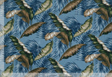 Banana Leaf Slate Crepe Barkcloth Default Title Hawaii Barkcloth Trendtex Fabrics Upholstery Drapery Hawaiian Patio, Outdoor, Wicker, Rattan Material, Furniture, Sofa, Chair, Barkcloth, Upholstery, Hawaiian, Hawaiian, Tropical, Classic Fabric