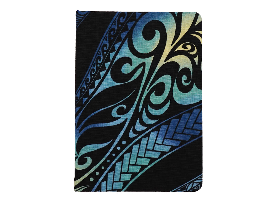 Tropical Hawaiian 100% Cotton Dobby Wrapped Hardcover Notebook Gifts Tribal Ombre Tapa Hawaii Barkcloth Trendtex Fabrics Upholstery Drapery Hawaiian Patio, Outdoor, Wicker, Rattan Material, Furniture, Sofa, Chair, Barkcloth, Upholstery, Hawaiian, Hawaiian, Tropical, Classic Fabric