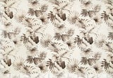 Haupia - Sample Swatch Sample Black (Dye Lot: 80140) Hawaii Barkcloth Trendtex Fabrics Upholstery Drapery Hawaiian Patio, Outdoor, Wicker, Rattan Material, Furniture, Sofa, Chair, Barkcloth, Upholstery, Hawaiian, Hawaiian, Tropical, Classic Fabric