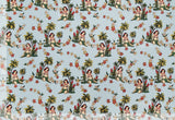 Island Princess Sky Crepe Barkcloth Default Title Hawaii Barkcloth Trendtex Fabrics Upholstery Drapery Hawaiian Patio, Outdoor, Wicker, Rattan Material, Furniture, Sofa, Chair, Barkcloth, Upholstery, Hawaiian, Hawaiian, Tropical, Classic Fabric
