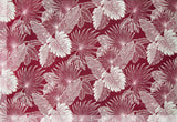 Kamaile - Sample Swatch Sample Burg (Dye Lot: 80137) Hawaii Barkcloth Trendtex Fabrics Upholstery Drapery Hawaiian Patio, Outdoor, Wicker, Rattan Material, Furniture, Sofa, Chair, Barkcloth, Upholstery, Hawaiian, Hawaiian, Tropical, Classic Fabric