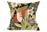 Kamuela Green Crepe Throw Pillow Cover, 20&quot; X 20&quot; Throw Pillow Cover 20&quot; x 20&quot; Throw Pillow Cover (Pack of 1) Hawaii Barkcloth Trendtex Fabrics Upholstery Drapery Hawaiian Patio, Outdoor, Wicker, Rattan Material, Furniture, Sofa, Chair, Barkcloth, Upholstery, Hawaiian, Hawaiian, Tropical, Classic Fabric