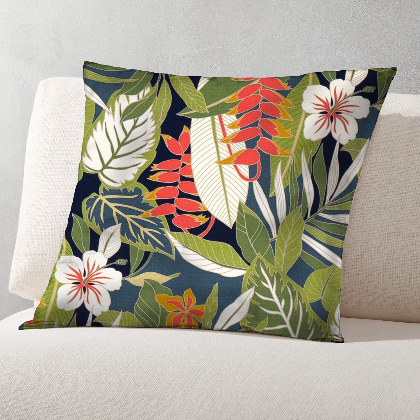 Kamuela Navy Crepe Barkcloth Hawaii Barkcloth Trendtex Fabrics Upholstery Drapery Hawaiian Patio, Outdoor, Wicker, Rattan Material, Furniture, Sofa, Chair, Barkcloth, Upholstery, Hawaiian, Hawaiian, Tropical, Classic Fabric