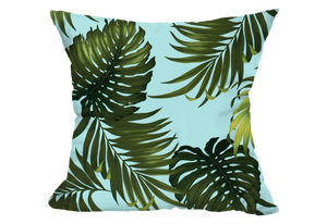 Oasis Sky Crepe Throw Pillow Cover, 20&quot; X 20&quot; Throw Pillow Cover 20&quot; x 20&quot; Throw Pillow Cover (Pack of 1) Hawaii Barkcloth Trendtex Fabrics Upholstery Drapery Hawaiian Patio, Outdoor, Wicker, Rattan Material, Furniture, Sofa, Chair, Barkcloth, Upholstery, Hawaiian, Hawaiian, Tropical, Classic Fabric