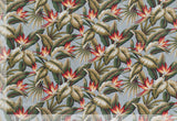 Paradise Park - Sample Swatch Sample Sky (Dye Lot: 80082) Hawaii Barkcloth Trendtex Fabrics Upholstery Drapery Hawaiian Patio, Outdoor, Wicker, Rattan Material, Furniture, Sofa, Chair, Barkcloth, Upholstery, Hawaiian, Hawaiian, Tropical, Classic Fabric