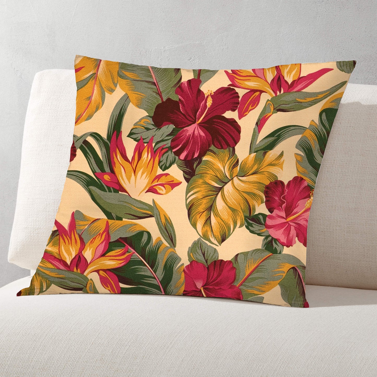 Pau Hana Natural Kahala Barkcloth Hawaii Barkcloth Trendtex Fabrics Upholstery Drapery Hawaiian Patio, Outdoor, Wicker, Rattan Material, Furniture, Sofa, Chair, Barkcloth, Upholstery, Hawaiian, Hawaiian, Tropical, Classic Fabric