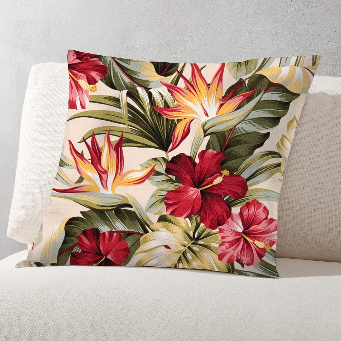 Pua Natural Kahala Barkcloth Hawaii Barkcloth Trendtex Fabrics Upholstery Drapery Hawaiian Patio, Outdoor, Wicker, Rattan Material, Furniture, Sofa, Chair, Barkcloth, Upholstery, Hawaiian, Hawaiian, Tropical, Classic Fabric