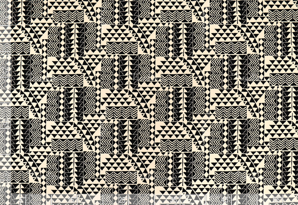 Rarotonga - Sample Swatch Sample Black (Dye Lot: 80083) Hawaii Barkcloth Trendtex Fabrics Upholstery Drapery Hawaiian Patio, Outdoor, Wicker, Rattan Material, Furniture, Sofa, Chair, Barkcloth, Upholstery, Hawaiian, Hawaiian, Tropical, Classic Fabric