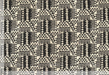 Rarotonga - Sample Swatch Sample Black (Dye Lot: 80083) Hawaii Barkcloth Trendtex Fabrics Upholstery Drapery Hawaiian Patio, Outdoor, Wicker, Rattan Material, Furniture, Sofa, Chair, Barkcloth, Upholstery, Hawaiian, Hawaiian, Tropical, Classic Fabric