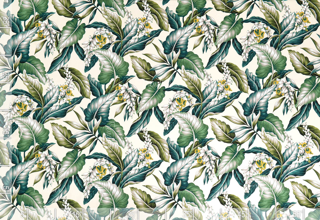Shell Ginger - Sample Swatch Sample Cream (Dye Lot: 80144) Hawaii Barkcloth Trendtex Fabrics Upholstery Drapery Hawaiian Patio, Outdoor, Wicker, Rattan Material, Furniture, Sofa, Chair, Barkcloth, Upholstery, Hawaiian, Hawaiian, Tropical, Classic Fabric