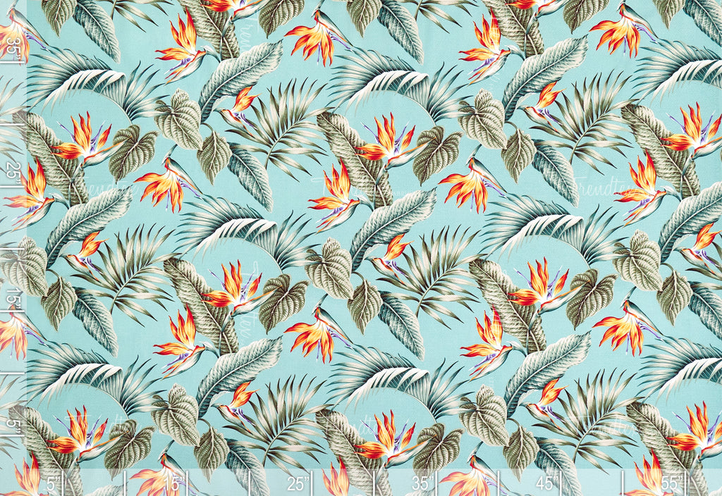 Trade Winds - Sample Swatch Sample Aqua (Dye Lot: 80046) Hawaii Barkcloth Trendtex Fabrics Upholstery Drapery Hawaiian Patio, Outdoor, Wicker, Rattan Material, Furniture, Sofa, Chair, Barkcloth, Upholstery, Hawaiian, Hawaiian, Tropical, Classic Fabric