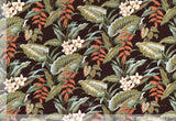 Waipahee - Sample Swatch Sample Chocolate (Dye Lot: 80121/80189) Hawaii Barkcloth Trendtex Fabrics Upholstery Drapery Hawaiian Patio, Outdoor, Wicker, Rattan Material, Furniture, Sofa, Chair, Barkcloth, Upholstery, Hawaiian, Hawaiian, Tropical, Classic Fabric
