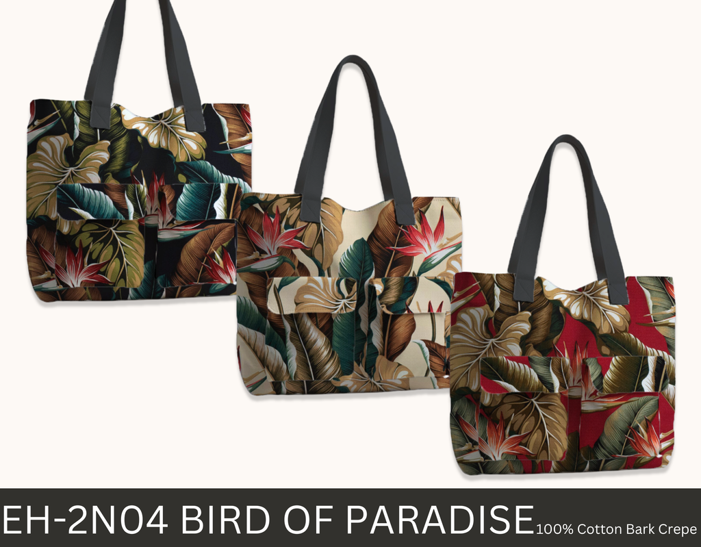 Bird of Paradise Natural Crepe