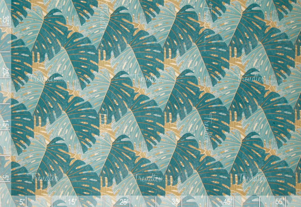 Emma - Sample Swatch Sample Sky (Dye Lot: 80178) Hawaii Barkcloth Trendtex Fabrics Upholstery Drapery Hawaiian Patio, Outdoor, Wicker, Rattan Material, Furniture, Sofa, Chair, Barkcloth, Upholstery, Hawaiian, Hawaiian, Tropical, Classic Fabric
