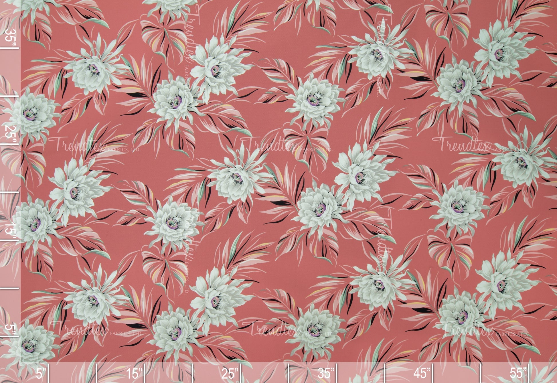Mahina Coral Crepe Barkcloth  Hawaii Barkcloth Trendtex Fabrics Upholstery Drapery Hawaiian Patio, Outdoor, Wicker, Rattan Material, Furniture, Sofa, Chair, Barkcloth, Upholstery, Hawaiian, Hawaiian, Tropical, Classic Fabric