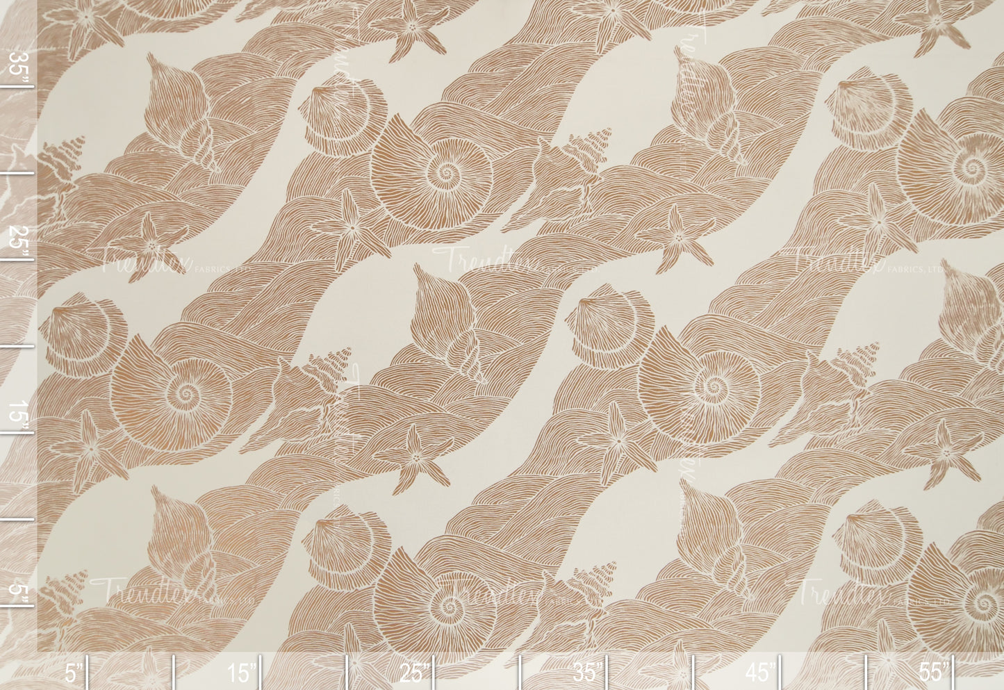 Magic Island Beige Crepe