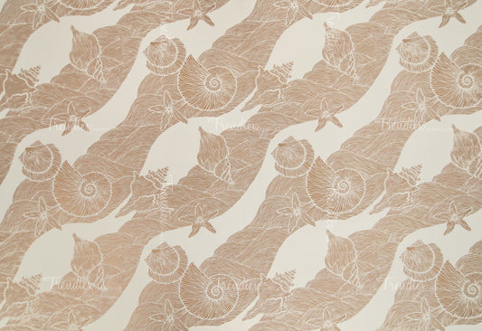 Magic Island Beige Crepe