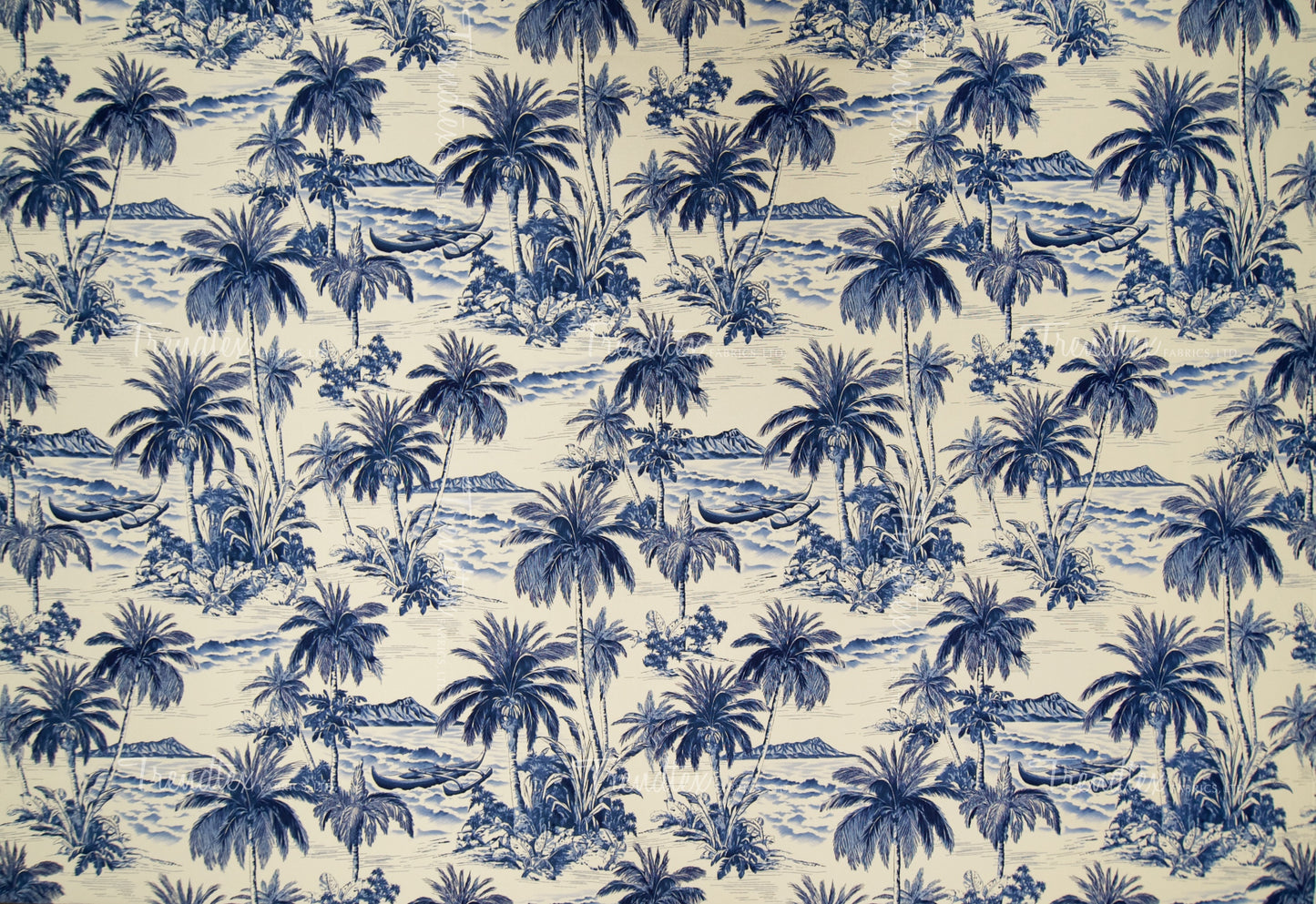 Old Hawaii Blue Crepe