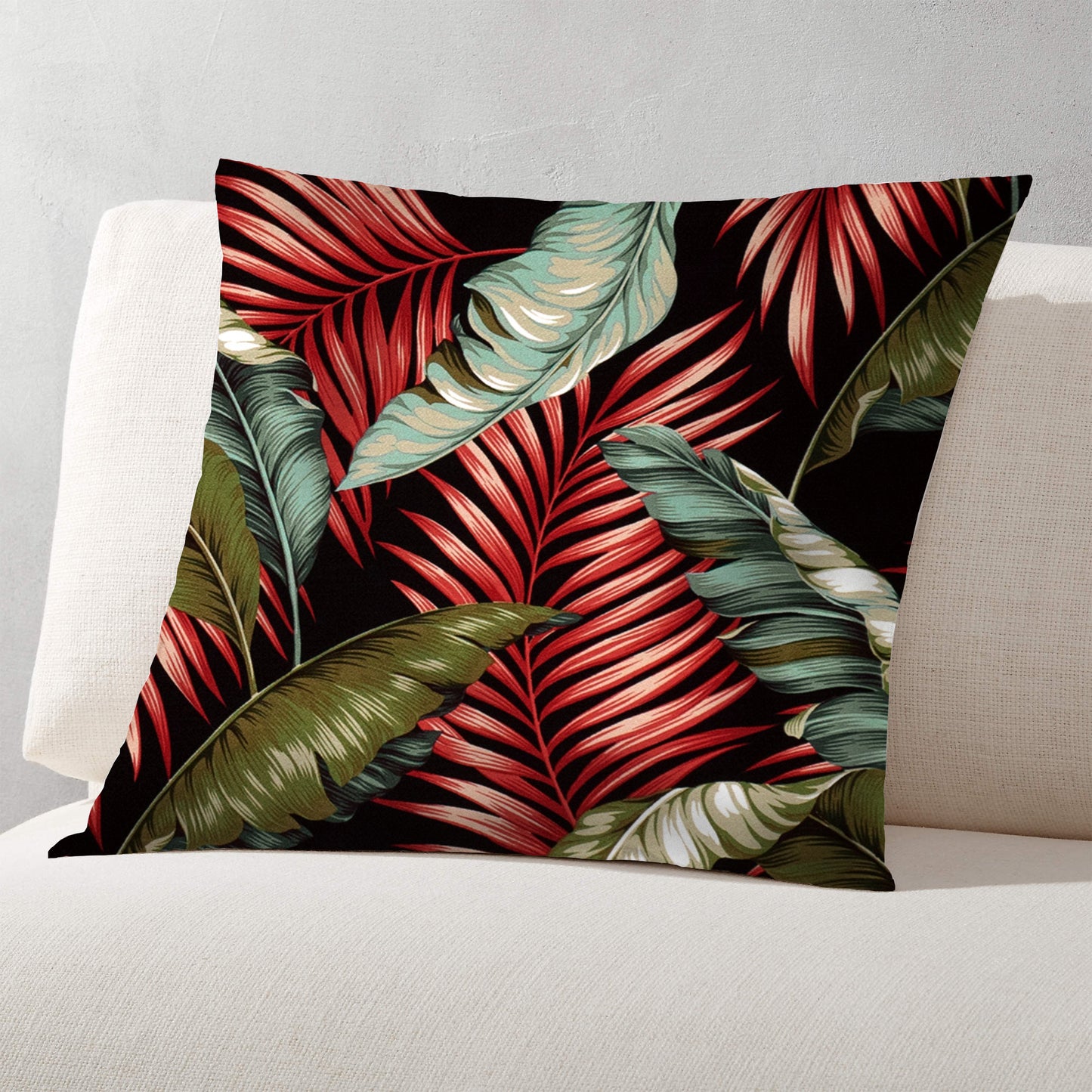 Banana Leaf Black Crepe Barkcloth  Hawaii Barkcloth Trendtex Fabrics Upholstery Drapery Hawaiian Patio, Outdoor, Wicker, Rattan Material, Furniture, Sofa, Chair, Barkcloth, Upholstery, Hawaiian, Hawaiian, Tropical, Classic Fabric