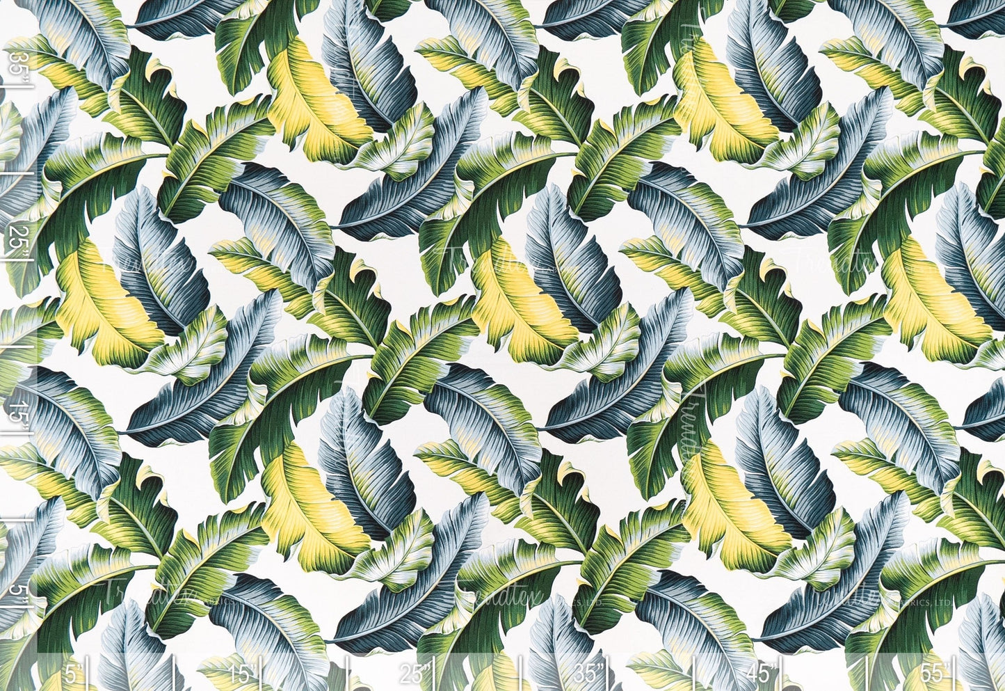 Banana Patch White Crepe Barkcloth Default Title Hawaii Barkcloth Trendtex Fabrics Upholstery Drapery Hawaiian Patio, Outdoor, Wicker, Rattan Material, Furniture, Sofa, Chair, Barkcloth, Upholstery, Hawaiian, Hawaiian, Tropical, Classic Fabric