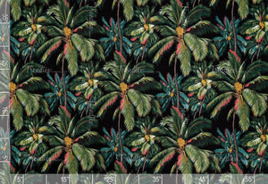 Coconut Grove Black Crepe Barkcloth Default Title Hawaii Barkcloth Trendtex Fabrics Upholstery Drapery Hawaiian Patio, Outdoor, Wicker, Rattan Material, Furniture, Sofa, Chair, Barkcloth, Upholstery, Hawaiian, Hawaiian, Tropical, Classic Fabric