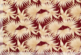 Fandom - Sample Swatch Sample Burg (Dye Lot: 80034) Hawaii Barkcloth Trendtex Fabrics Upholstery Drapery Hawaiian Patio, Outdoor, Wicker, Rattan Material, Furniture, Sofa, Chair, Barkcloth, Upholstery, Hawaiian, Hawaiian, Tropical, Classic Fabric