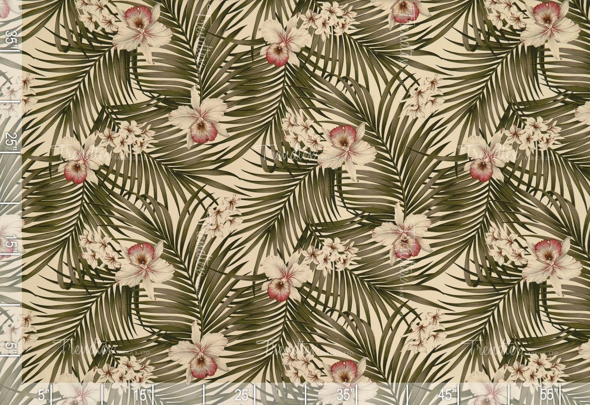 Fern Natural Crepe Barkcloth Default Title Hawaii Barkcloth Trendtex Fabrics Upholstery Drapery Hawaiian Patio, Outdoor, Wicker, Rattan Material, Furniture, Sofa, Chair, Barkcloth, Upholstery, Hawaiian, Hawaiian, Tropical, Classic Fabric
