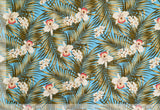 Fern - Sample Swatch Sample Slate (Dye Lot: 80170) Hawaii Barkcloth Trendtex Fabrics Upholstery Drapery Hawaiian Patio, Outdoor, Wicker, Rattan Material, Furniture, Sofa, Chair, Barkcloth, Upholstery, Hawaiian, Hawaiian, Tropical, Classic Fabric