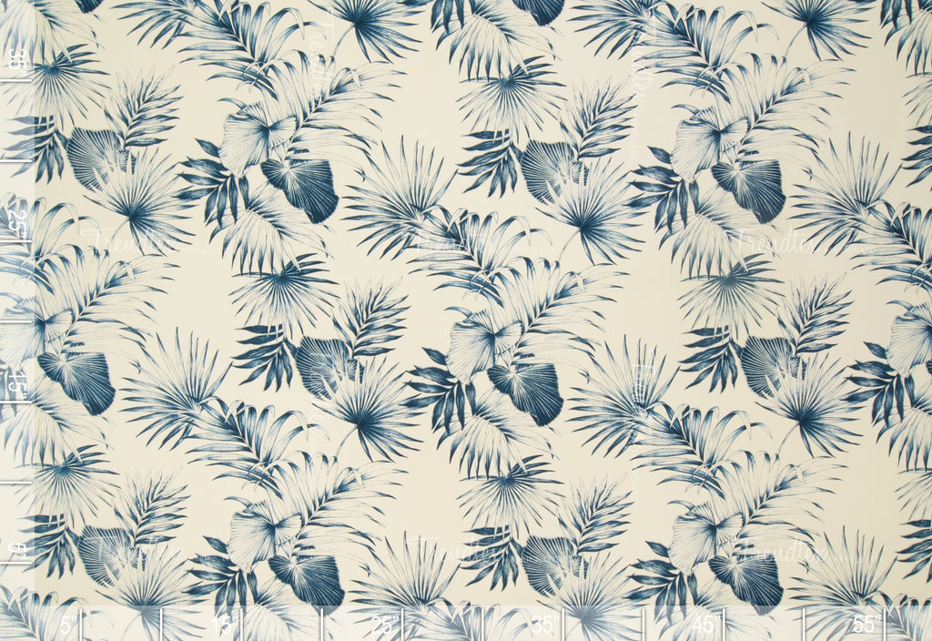 Haupia - Sample Swatch Sample Blue (Dye Lot: 80140) Hawaii Barkcloth Trendtex Fabrics Upholstery Drapery Hawaiian Patio, Outdoor, Wicker, Rattan Material, Furniture, Sofa, Chair, Barkcloth, Upholstery, Hawaiian, Hawaiian, Tropical, Classic Fabric