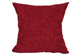 Hapa Red Kahala Throw Pillow Cover, 20" X 20"