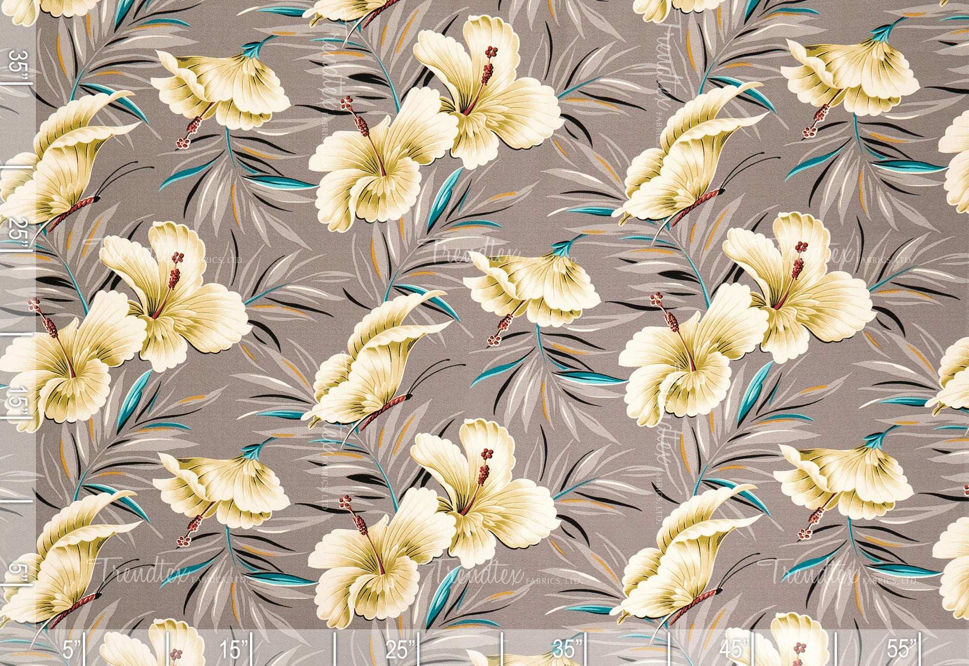 Hawaii Calls - Sample Swatch Sample Grey (Dye Lot: 80078) Hawaii Barkcloth Trendtex Fabrics Upholstery Drapery Hawaiian Patio, Outdoor, Wicker, Rattan Material, Furniture, Sofa, Chair, Barkcloth, Upholstery, Hawaiian, Hawaiian, Tropical, Classic Fabric