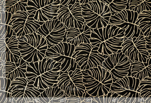 Aloha Nui Black Crepe Barkcloth Default Title Hawaii Barkcloth Trendtex Fabrics Upholstery Drapery Hawaiian Patio, Outdoor, Wicker, Rattan Material, Furniture, Sofa, Chair, Barkcloth, Upholstery, Hawaiian, Hawaiian, Tropical, Classic Fabric
