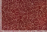 Aloha Nui - Sample Swatch Sample Burg (Dye Lot: 80156) Hawaii Barkcloth Trendtex Fabrics Upholstery Drapery Hawaiian Patio, Outdoor, Wicker, Rattan Material, Furniture, Sofa, Chair, Barkcloth, Upholstery, Hawaiian, Hawaiian, Tropical, Classic Fabric