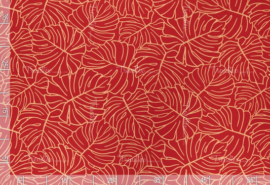 Aloha Nui Rust Crepe Barkcloth Default Title Hawaii Barkcloth Trendtex Fabrics Upholstery Drapery Hawaiian Patio, Outdoor, Wicker, Rattan Material, Furniture, Sofa, Chair, Barkcloth, Upholstery, Hawaiian, Hawaiian, Tropical, Classic Fabric