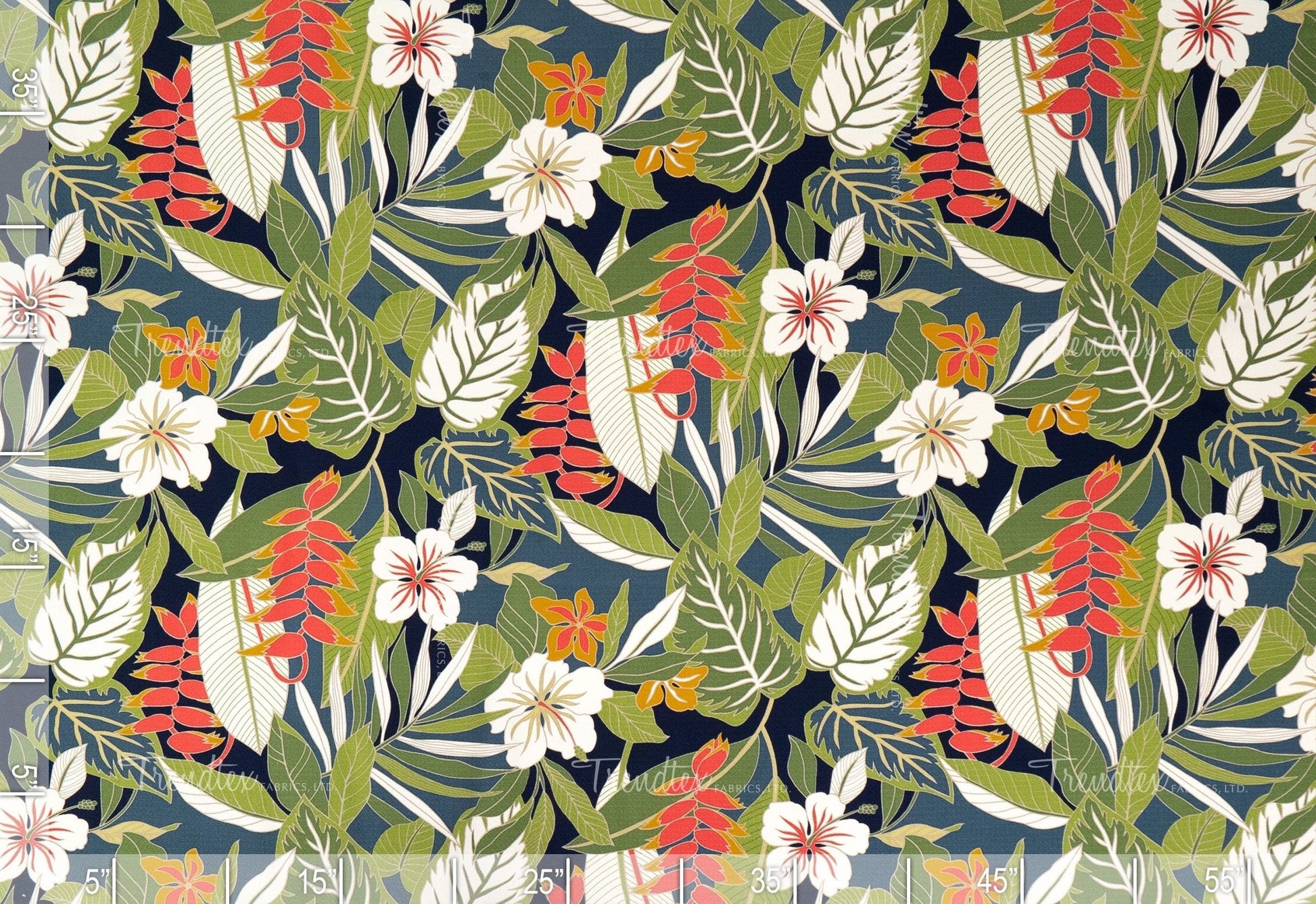 Kamuela Navy Crepe Barkcloth  Hawaii Barkcloth Trendtex Fabrics Upholstery Drapery Hawaiian Patio, Outdoor, Wicker, Rattan Material, Furniture, Sofa, Chair, Barkcloth, Upholstery, Hawaiian, Hawaiian, Tropical, Classic Fabric