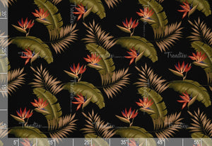 Lani Black Kahala Barkcloth  Hawaii Barkcloth Trendtex Fabrics Upholstery Drapery Hawaiian Patio, Outdoor, Wicker, Rattan Material, Furniture, Sofa, Chair, Barkcloth, Upholstery, Hawaiian, Hawaiian, Tropical, Classic Fabric