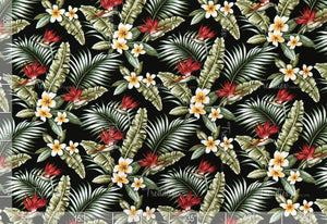 Maunawili Black Kahala Barkcloth Default Title Hawaii Barkcloth Trendtex Fabrics Upholstery Drapery Hawaiian Patio, Outdoor, Wicker, Rattan Material, Furniture, Sofa, Chair, Barkcloth, Upholstery, Hawaiian, Hawaiian, Tropical, Classic Fabric