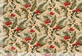 Maunawili - Sample Swatch Sample Natural (Dye Lot: 80132) Hawaii Barkcloth Trendtex Fabrics Upholstery Drapery Hawaiian Patio, Outdoor, Wicker, Rattan Material, Furniture, Sofa, Chair, Barkcloth, Upholstery, Hawaiian, Hawaiian, Tropical, Classic Fabric