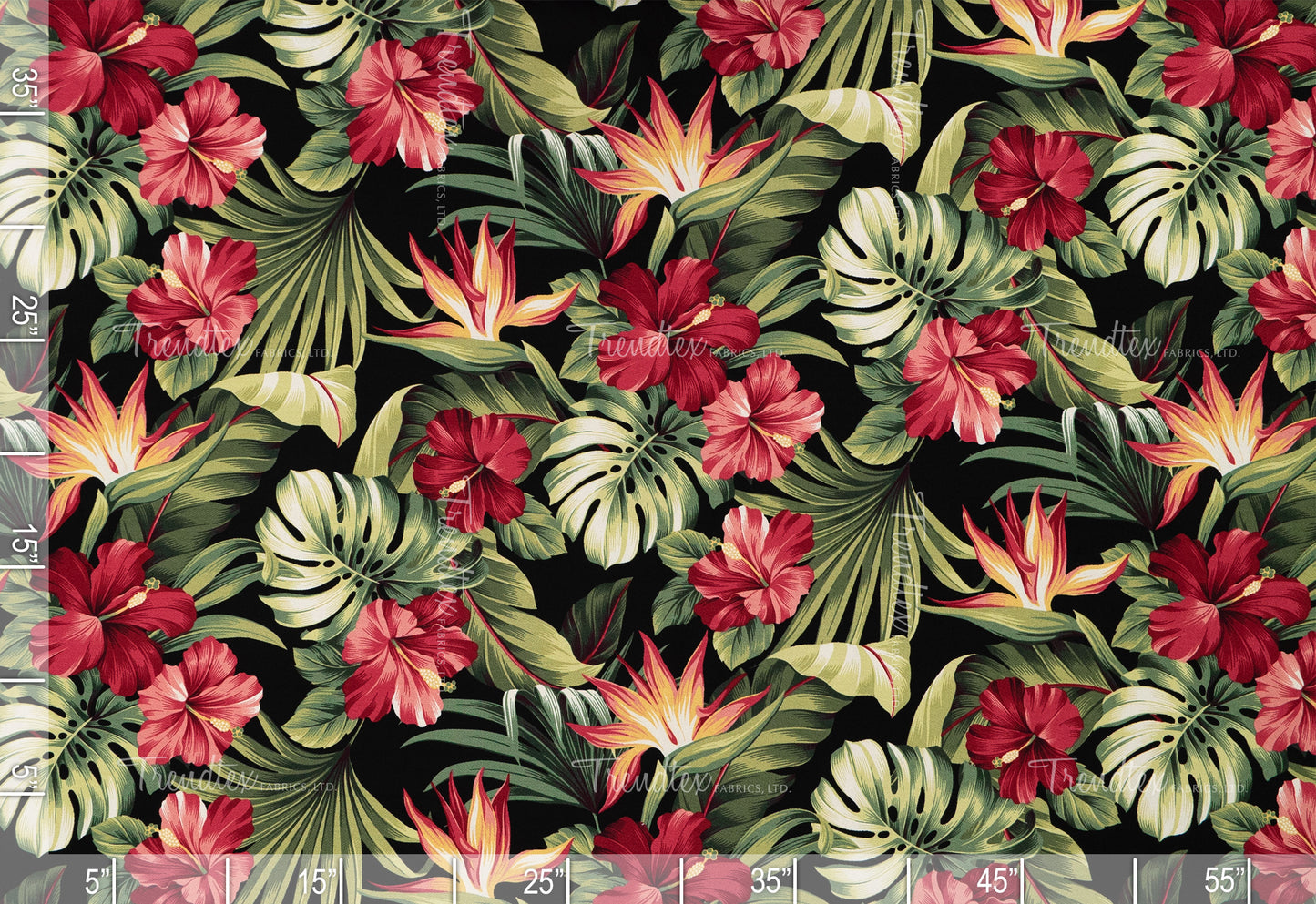 Pua - Sample Swatch Sample Black (Dye Lot: 80185) Hawaii Barkcloth Trendtex Fabrics Upholstery Drapery Hawaiian Patio, Outdoor, Wicker, Rattan Material, Furniture, Sofa, Chair, Barkcloth, Upholstery, Hawaiian, Hawaiian, Tropical, Classic Fabric