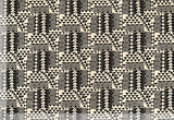 Rarotonga - Sample Swatch Sample Black (Dye Lot: 80083) Hawaii Barkcloth Trendtex Fabrics Upholstery Drapery Hawaiian Patio, Outdoor, Wicker, Rattan Material, Furniture, Sofa, Chair, Barkcloth, Upholstery, Hawaiian, Hawaiian, Tropical, Classic Fabric