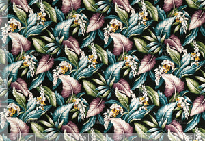 Shell Ginger Black Crepe Barkcloth  Hawaii Barkcloth Trendtex Fabrics Upholstery Drapery Hawaiian Patio, Outdoor, Wicker, Rattan Material, Furniture, Sofa, Chair, Barkcloth, Upholstery, Hawaiian, Hawaiian, Tropical, Classic Fabric