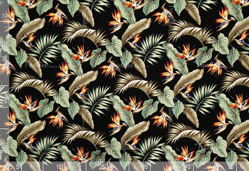 Trade Winds Black Crepe Barkcloth  Hawaii Barkcloth Trendtex Fabrics Upholstery Drapery Hawaiian Patio, Outdoor, Wicker, Rattan Material, Furniture, Sofa, Chair, Barkcloth, Upholstery, Hawaiian, Hawaiian, Tropical, Classic Fabric