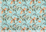 Trade Winds - Sample Swatch Sample Aqua (Dye Lot: 80046) Hawaii Barkcloth Trendtex Fabrics Upholstery Drapery Hawaiian Patio, Outdoor, Wicker, Rattan Material, Furniture, Sofa, Chair, Barkcloth, Upholstery, Hawaiian, Hawaiian, Tropical, Classic Fabric