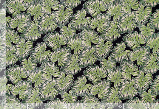 Maunakea - Sample Swatch Sample Black | Green (Dye Lot: 80116) Hawaii Barkcloth Trendtex Fabrics Upholstery Drapery Hawaiian Patio, Outdoor, Wicker, Rattan Material, Furniture, Sofa, Chair, Barkcloth, Upholstery, Hawaiian, Hawaiian, Tropical, Classic Fabric